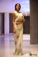 Lavanya Tripathi At Babu Bangaram Movie Audio Launch